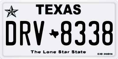 TX license plate DRV8338