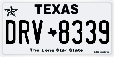 TX license plate DRV8339