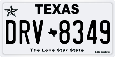 TX license plate DRV8349