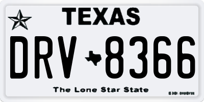 TX license plate DRV8366