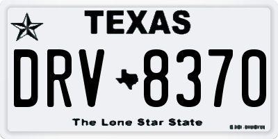 TX license plate DRV8370