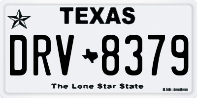 TX license plate DRV8379