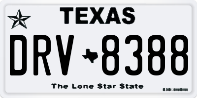 TX license plate DRV8388