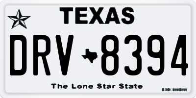 TX license plate DRV8394