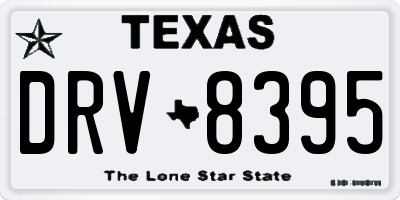 TX license plate DRV8395