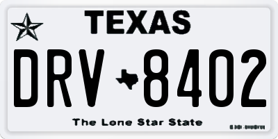 TX license plate DRV8402