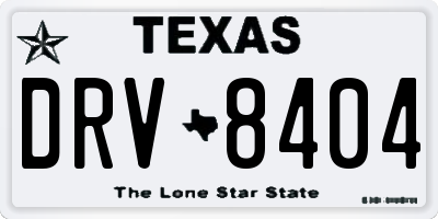 TX license plate DRV8404