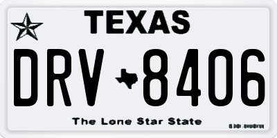 TX license plate DRV8406