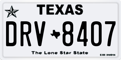 TX license plate DRV8407