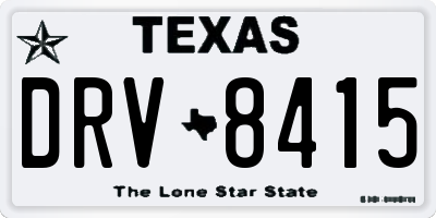 TX license plate DRV8415