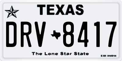 TX license plate DRV8417