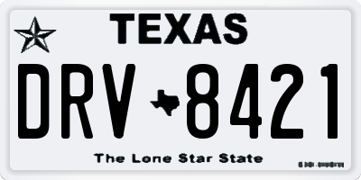 TX license plate DRV8421