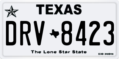 TX license plate DRV8423