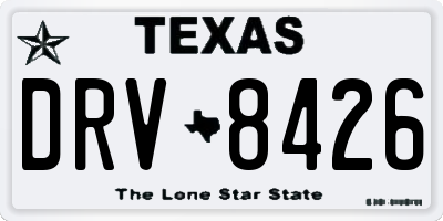 TX license plate DRV8426