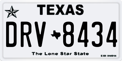 TX license plate DRV8434