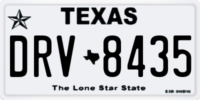 TX license plate DRV8435