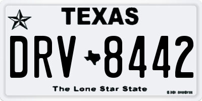 TX license plate DRV8442