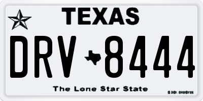 TX license plate DRV8444