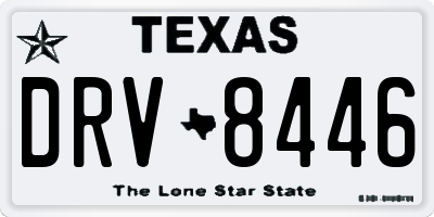 TX license plate DRV8446