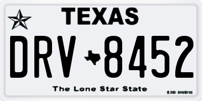 TX license plate DRV8452