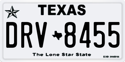 TX license plate DRV8455