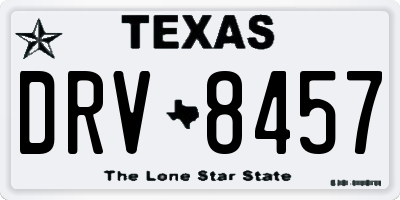 TX license plate DRV8457