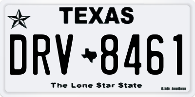 TX license plate DRV8461