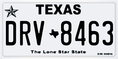 TX license plate DRV8463