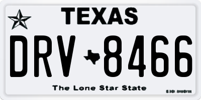 TX license plate DRV8466