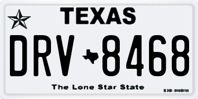 TX license plate DRV8468