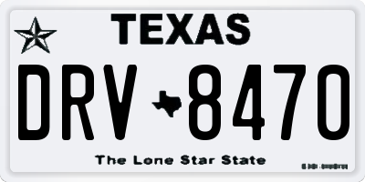 TX license plate DRV8470