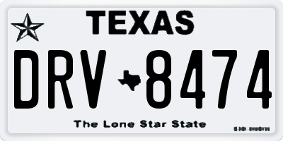 TX license plate DRV8474