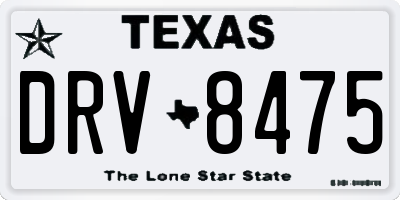 TX license plate DRV8475