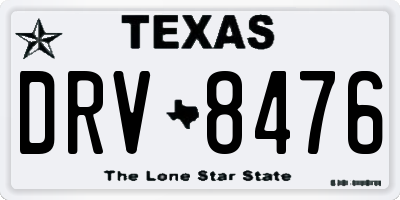 TX license plate DRV8476