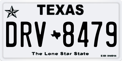 TX license plate DRV8479