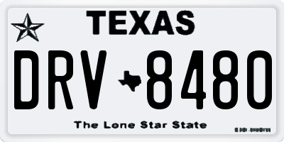 TX license plate DRV8480