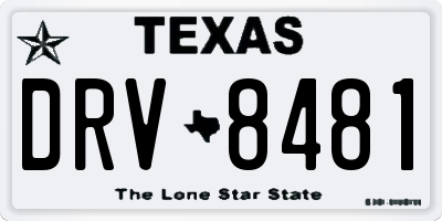 TX license plate DRV8481