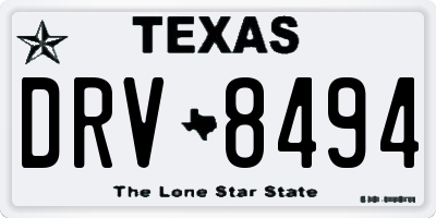 TX license plate DRV8494