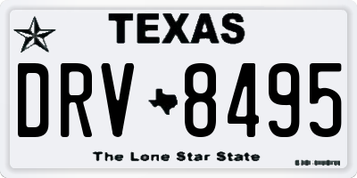 TX license plate DRV8495