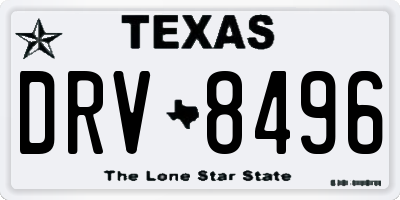 TX license plate DRV8496