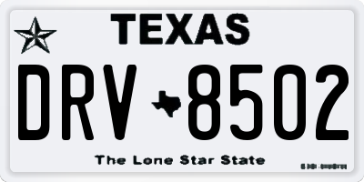 TX license plate DRV8502