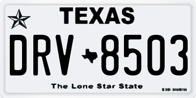 TX license plate DRV8503