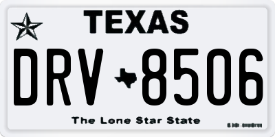 TX license plate DRV8506