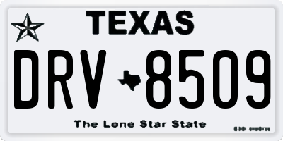 TX license plate DRV8509