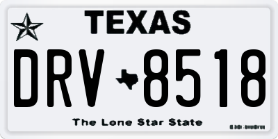 TX license plate DRV8518