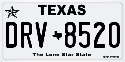 TX license plate DRV8520