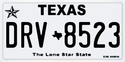 TX license plate DRV8523