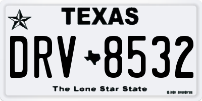 TX license plate DRV8532