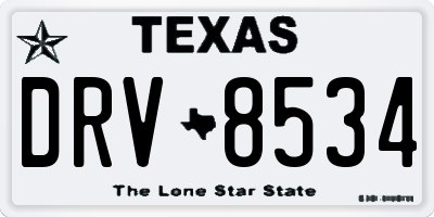 TX license plate DRV8534