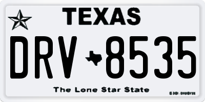 TX license plate DRV8535